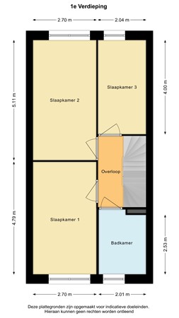Floorplan - Edgar Du Perronstraat 135, 2548 ES Den Haag